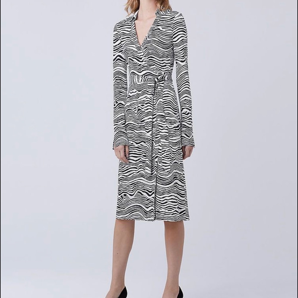 NWT DVF New Jeanne Two Wrap Dress